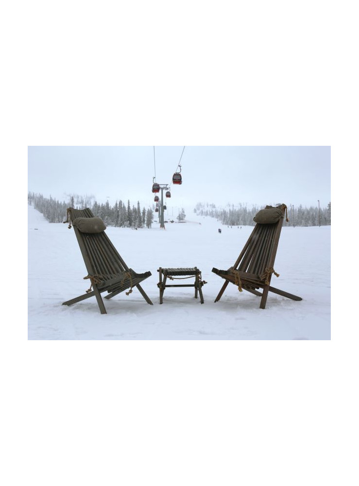 Pack ecochair pin gris avec coussin lin et Lilli ecofurn Pack ecochair pin gris avec coussin lin et Lilli ecofurn