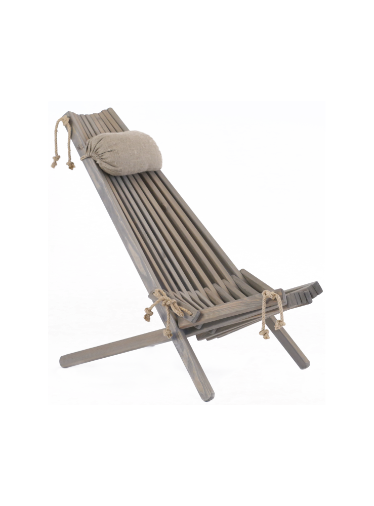 ecochair pin gris ecofurn avec coussin lin ecochair pin gris ecofurn avec coussin lin