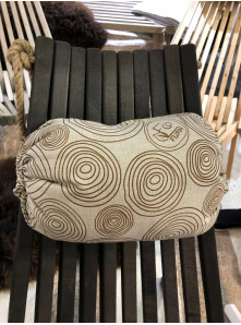 Coussin tissu avec logo ecofurn pour ecochair