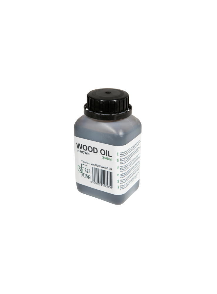 Flacon de 250 ml d'huile d'entretien Marron de votre mobilier ecofurn
