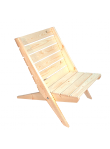 Chaise Granny Ecofurn pin naturel