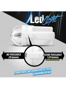 Lampe de secours rechargeable 24 LED - DLET55-4400LI