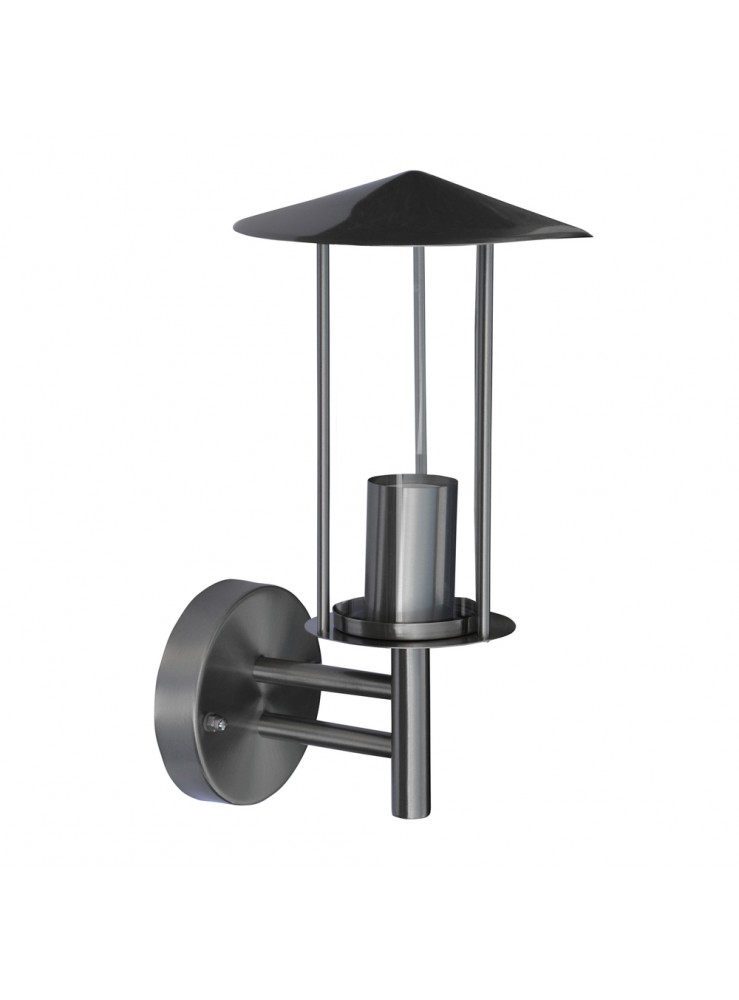 Applique murale montante Inox - 60W - E27 Applique murale montante Inox - 60W - E27