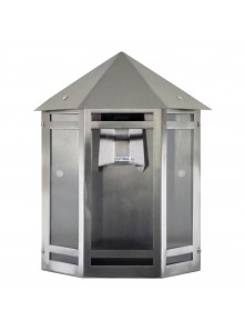 Demi Applique Inox 60 W - E27