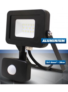 Projecteur LED 10W - 900 Lumens avec détecteur