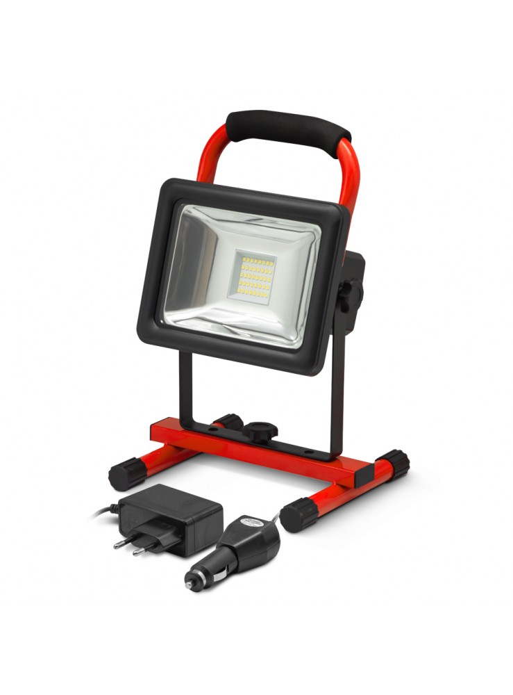 Projecteur LED 20 W - 1400 Lumens rechargeable Projecteur LED 20 W - 1400 Lumens rechargeable