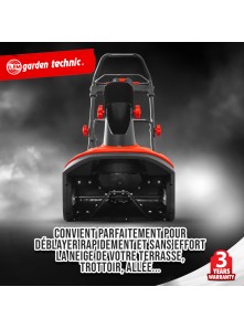Fraise à neige électrique 2000 Watts - Largeur 50 cm